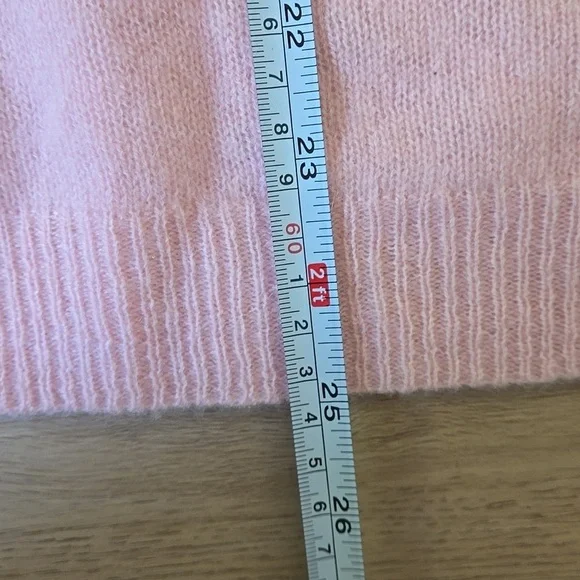 NWOT CASHMERE BOUTIQUE Oversized Cashmere Sweater Sz S - Picture 5 of 7